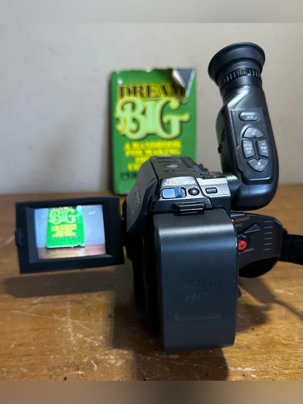 Panasonic Palmcorder PV-L559 VHS-C 150x Digital HD Zoom Lens Palmsight Camcorder